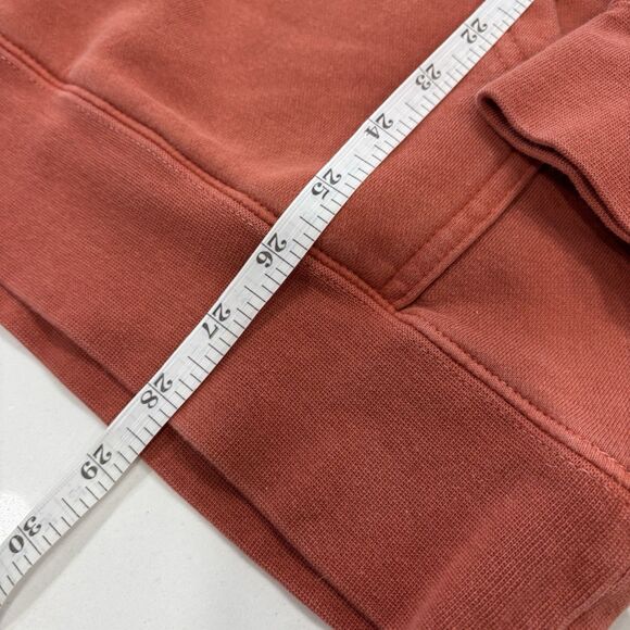 Sundance Hoodie Size Medium Unisex Mountain Resort Burnt Orange Pullover - Picture 5 of 6